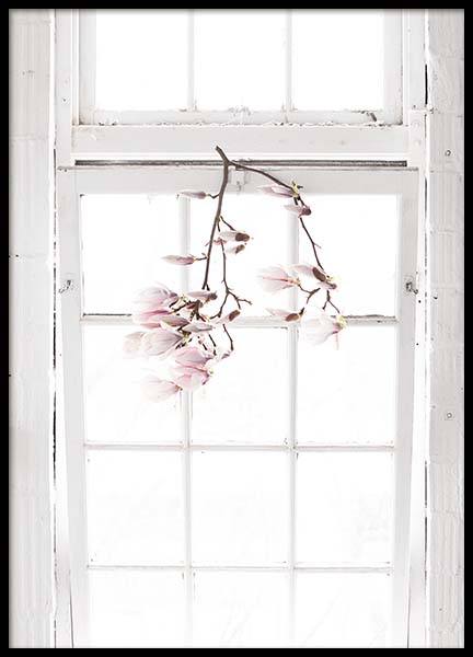 Flowers In The Window Poster no grupo Posters  / Arte fotogr�fica em Desenio AB (10182)