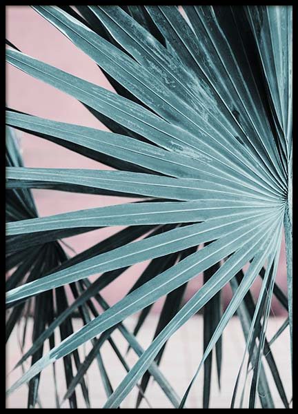 Pastel Palm No2 Poster no grupo Posters  / Bot�nico em Desenio AB (10389)