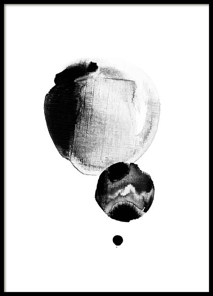 Watercolor Dots  Poster no grupo Posters  / Arte em Desenio AB (10503)