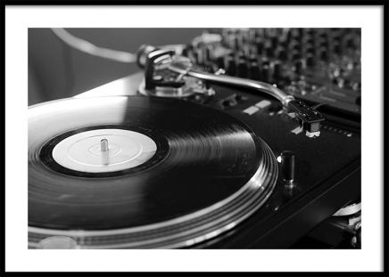 Turn Table Poster no grupo Posters  / Arte fotogr�fica em Desenio AB (10720)