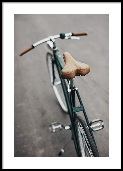 Green Bike Poster no grupo Posters  / Arte fotogr�fica em Desenio AB (10803)
