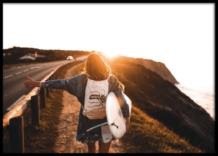 Hitchhike Poster no grupo Posters  / Natureza em Desenio AB (11213)