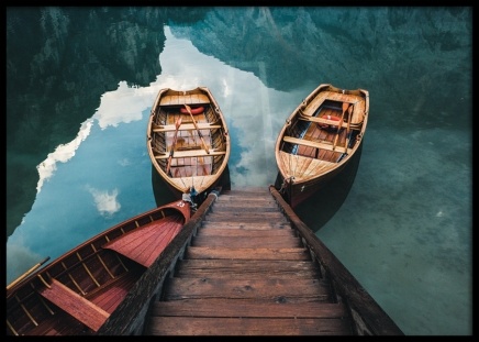 Three in the Lake Poster no grupo Posters  / Natureza em Desenio AB (11216)