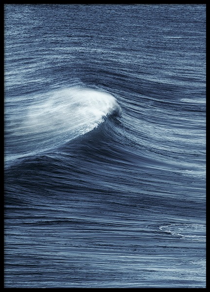 Ocean Swirl Poster no grupo Posters  / Natureza em Desenio AB (11263)