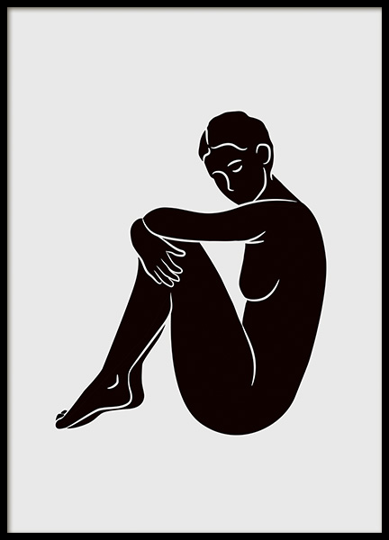 Graphic Woman Poster no grupo Novidades em Desenio AB (11298)