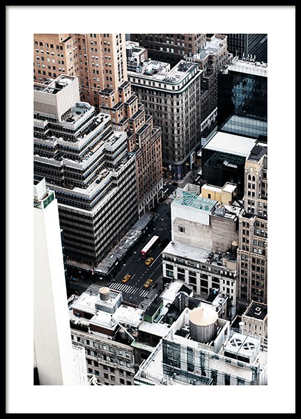 New York View Poster no grupo Studio Collections / Studio Cosmopolitan em Desenio AB (11324)