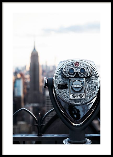 Top of the Rock Poster no grupo Studio Collections / Studio Cosmopolitan em Desenio AB (11328)