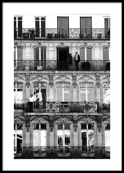 Balconies Poster no grupo Studio Collections / Studio Cosmopolitan em Desenio AB (11338)