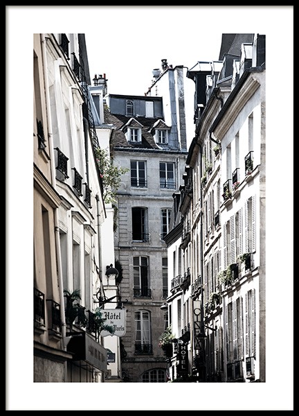 Paris Alley Poster no grupo Studio Collections / Studio Cosmopolitan em Desenio AB (11350)