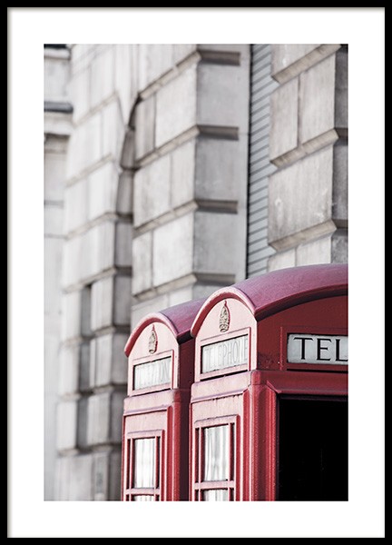 Telephone Poster no grupo Studio Collections / Studio Cosmopolitan em Desenio AB (11361)