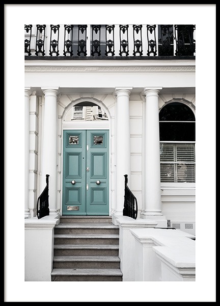 Green Door Poster no grupo Studio Collections / Studio Cosmopolitan em Desenio AB (11366)