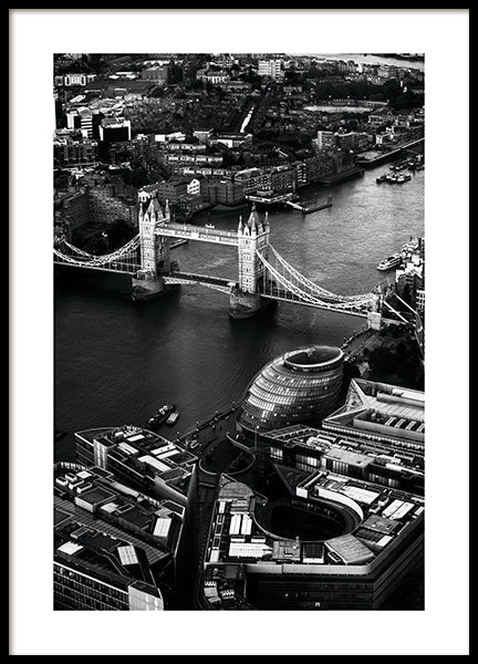 View of Tower Bridge Poster no grupo Studio Collections / Studio Cosmopolitan em Desenio AB (11375)
