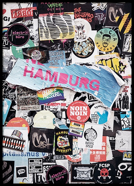 Stadtkind Hamburg Poster no grupo Posters  / Arte fotográfica em Desenio AB (11386)