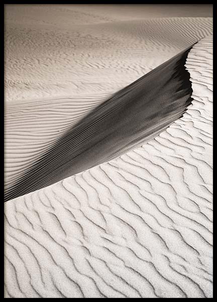 Sand Dune Landscape Poster no grupo Posters  / Natureza / Desertos em Desenio AB (11710)