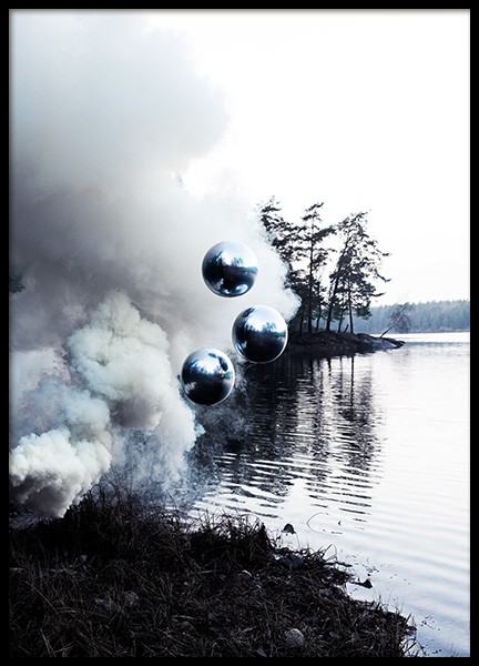 Smoke on the Water Poster no grupo Posters  / Studio Collections em Desenio AB (12198)