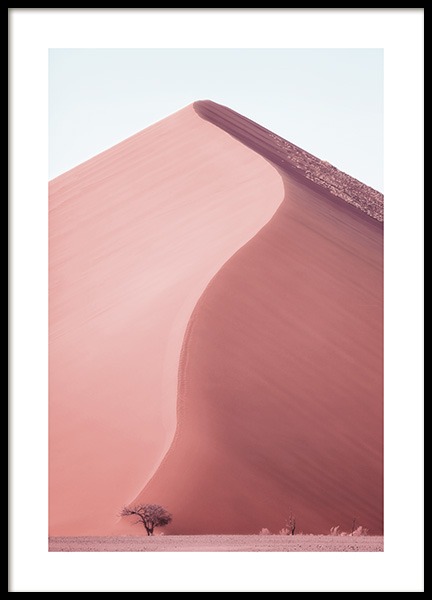 Sand Dune Namibia Poster no grupo Posters  / Natureza / Desertos em Desenio AB (12260)