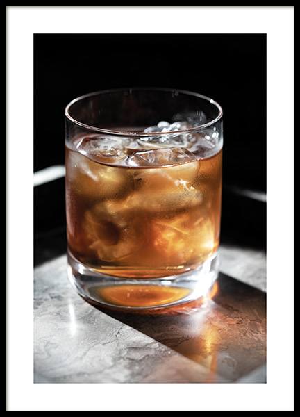 Whiskey Drink Poster no grupo Campanha em Desenio AB (13697)