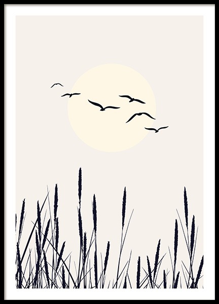 Fields of Gold Poster no grupo Posters  / Natureza / Céus em Desenio AB (13751)