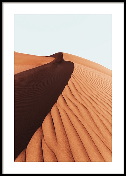 Wahiba Sands Poster no grupo Posters  / Natureza / Desertos em Desenio AB (14443)