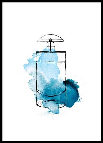 Perfume Color Four Poster no grupo Posters  / Moda em Desenio AB (2587)