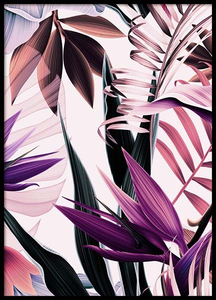 Flower Pattern One Poster no grupo Posters  / Bot�nico em Desenio AB (2726)
