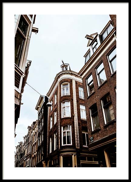 Amsterdam Facades Poster no grupo Posters  / Arte fotogr�fica em Desenio AB (2754)