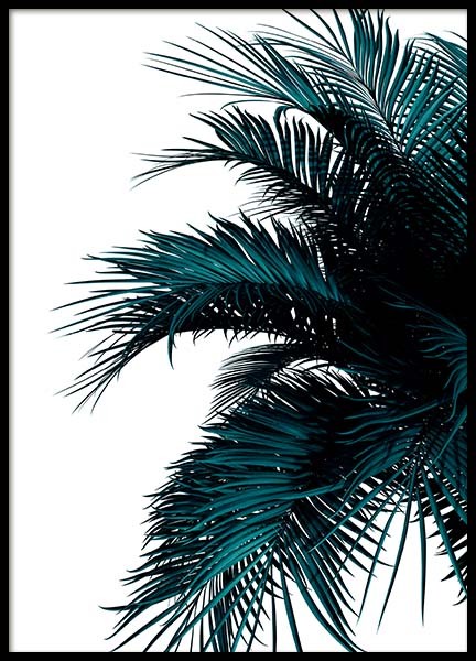 Green Palm Tree Poster no grupo Posters  / Bot�nico em Desenio AB (2907)