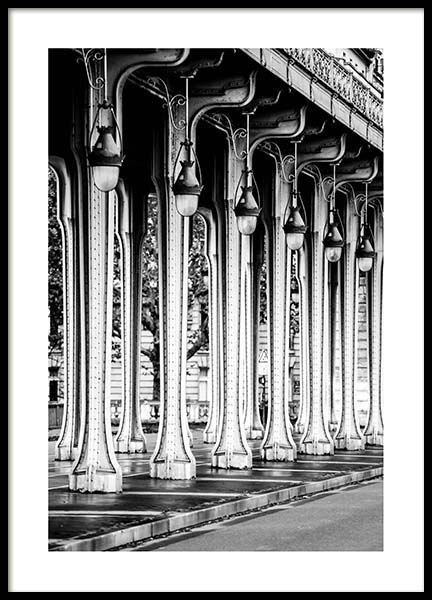 Pont Bir Hakeim Poster no grupo Posters  / Arte fotogr�fica em Desenio AB (3429)
