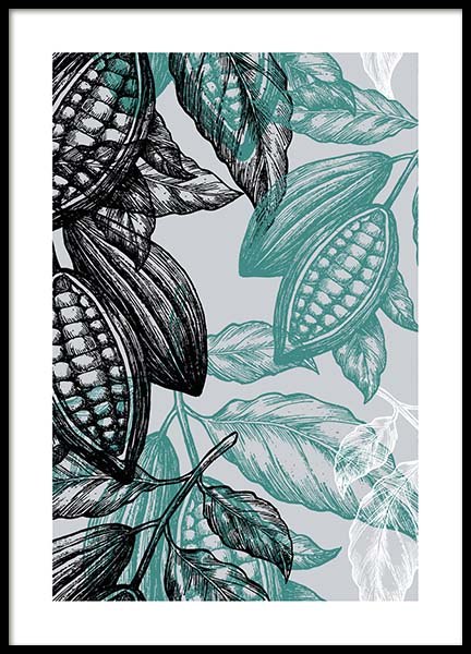 Cacao One Poster no grupo Posters  / Ilustra��es em Desenio AB (3521)