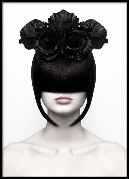 Black Roses Poster no grupo Posters  / Moda em Desenio AB (3718)