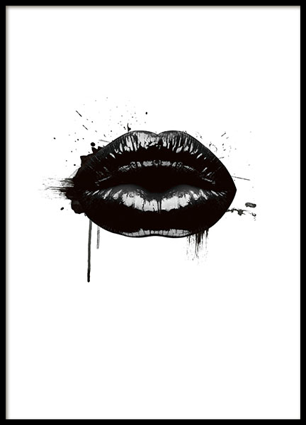 Fashion Lips Poster no grupo Posters  / Moda em Desenio AB (8490)