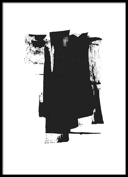 Black Ink Poster no grupo Posters  / Arte em Desenio AB (8602)