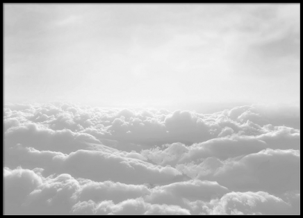 Heaven Poster no grupo Posters  / Preto e branco em Desenio AB (8667)