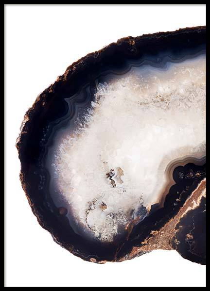 Dark Agate One Poster no grupo Posters  / Arte fotogr�fica em Desenio AB (8823)