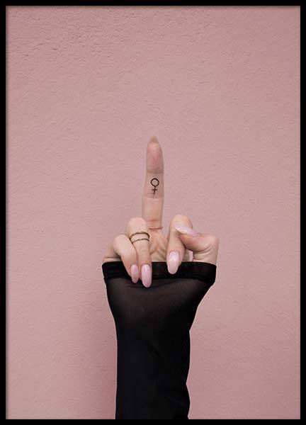 Finger Poster no grupo Posters  / Moda em Desenio AB (8833)