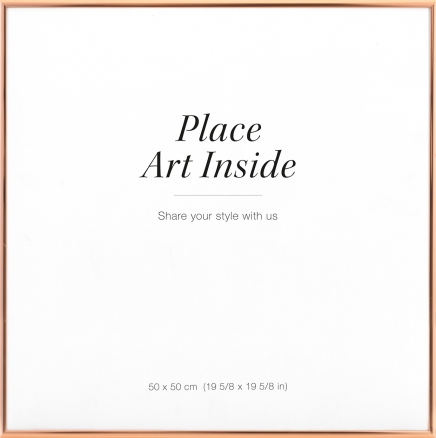 Moldura em cobre, 50x50