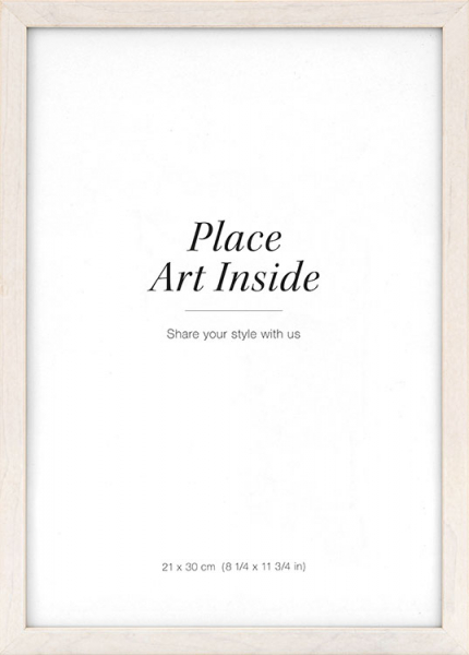 Moldura para quadros em madeira clara, 21x30
