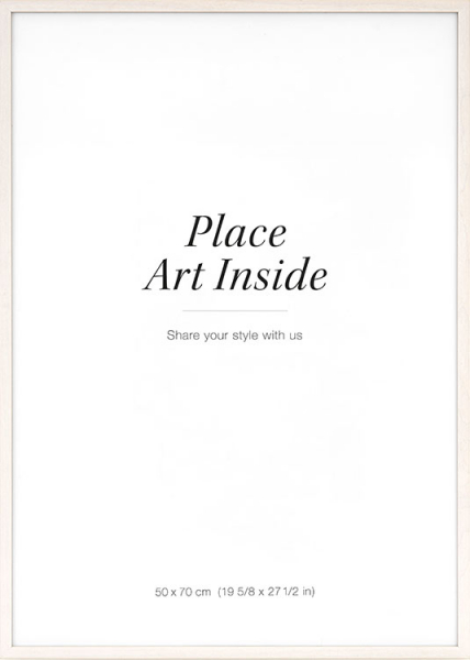 Moldura para quadros em madeira clara, 50x70