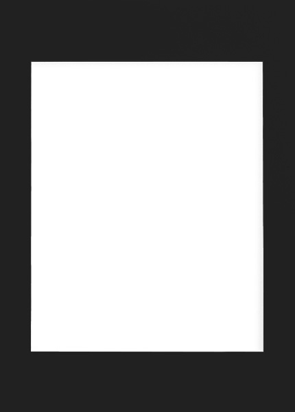 Passepartout preto, 50x70