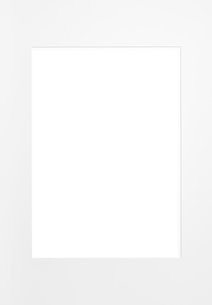 Passepartout branco, 70x100