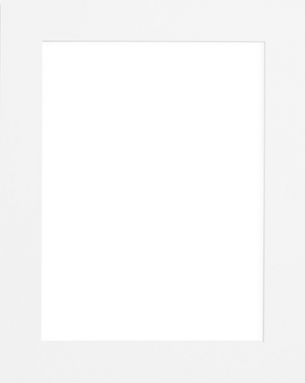 Passepartout branco, 40x50
