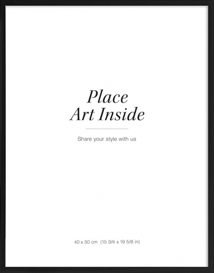 Moldura em preto, 40x50