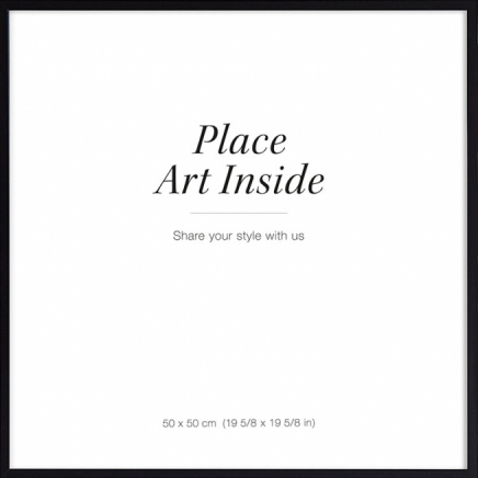 Moldura em preto, 50x50