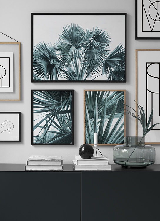 Smile Square Poster / Tipografia em Desenio AB (10022)