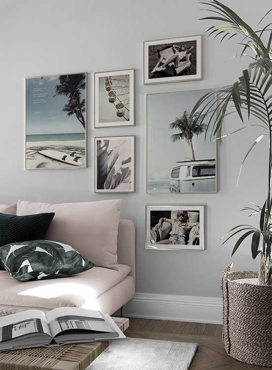 Surfers Van Poster / 70x100 cm em Desenio AB (10036)