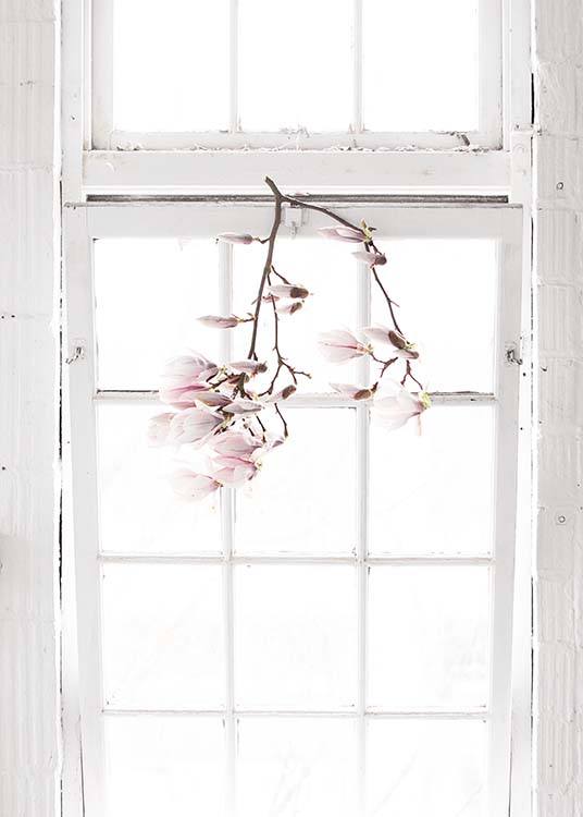 Flowers In The Window Poster / Arte fotográfica em Desenio AB (10182)