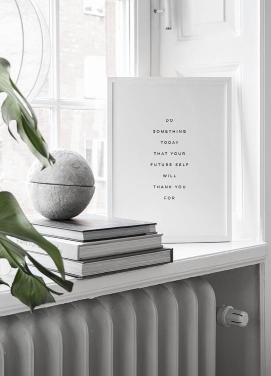 Your Future Self Poster / Posters com citações em Desenio AB (10505)