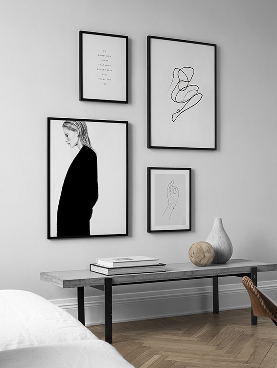 Your Future Self Poster / Posters com citações em Desenio AB (10505)