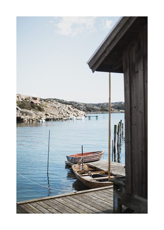 Boat House Poster