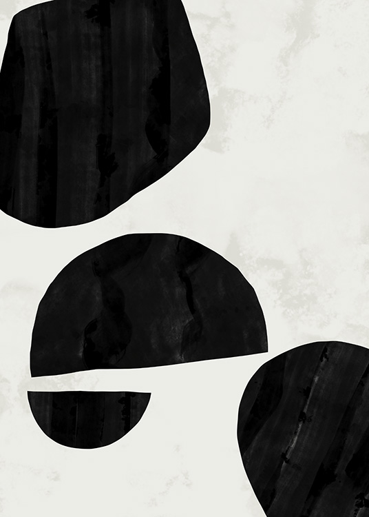 Abstract Shapes No1 Poster